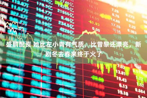 盛鹏配资 她比左小青有气质，比曾黎还漂亮，新剧冬去春来终于火了