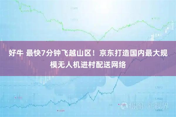 好牛 最快7分钟飞越山区！京东打造国内最大规模无人机进村配送网络